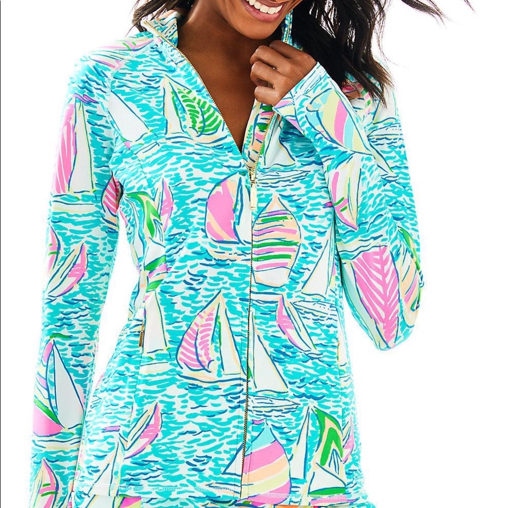 Lilly Pulitzer Ya Gotta Regatta Serena Jacket NWOT